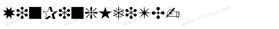 XinPingHeiTC字体转换