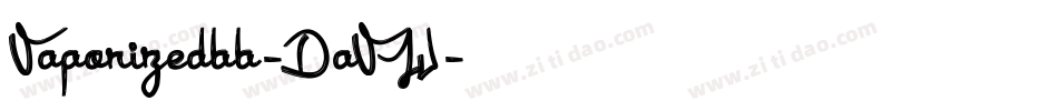 Vaporizedbb-DaVW字体转换
