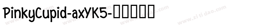 PinkyCupid-axYK5字体转换