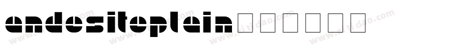 AndesitePlain字体转换