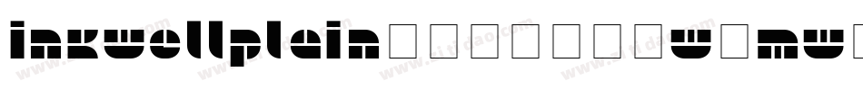InkwellPlain001001-w3mw字体转换