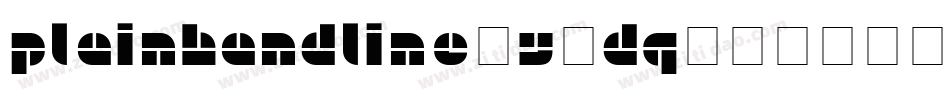 Plainhandline-Y6dq字体转换