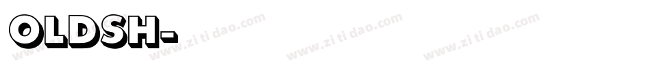 OLDSH字体转换