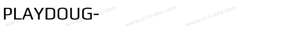 PLAYDOUG字体转换