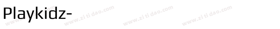 Playkidz字体转换