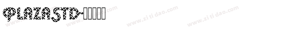 PlazaStd字体转换