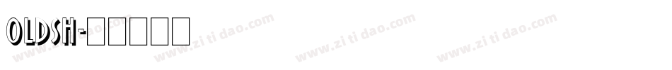 OLDSH字体转换