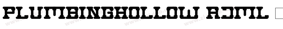 PlumbingHollow-rjmL字体转换