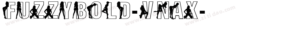 FuzzyBold-Vnax字体转换