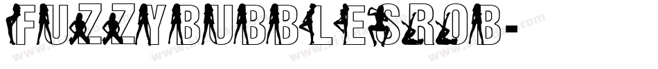 FuzzyBubblesROB字体转换