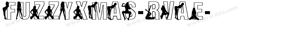 FuzzyXmas-RvAE字体转换