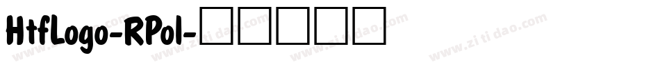 HtfLogo-RPol字体转换