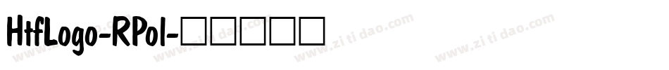 HtfLogo-RPol字体转换