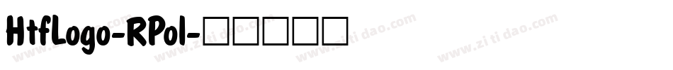 HtfLogo-RPol字体转换
