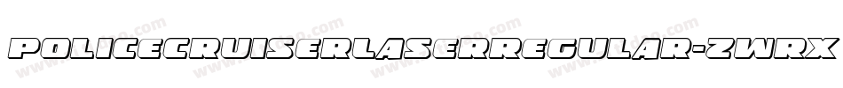PoliceCruiserLaserRegular-zwRX字体转换