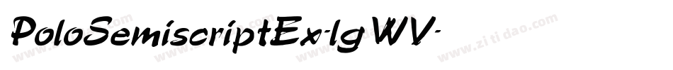 PoloSemiscriptEx-lgWV字体转换