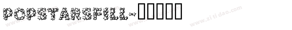 PopstarsFill字体转换