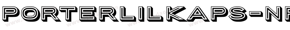 PorterLilKaps-nR1P字体转换
