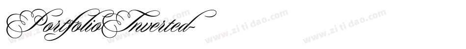 PortfolioInverted字体转换