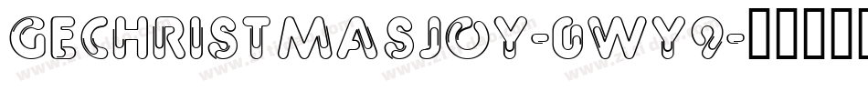 GeChristmasJoy-0WY9字体转换