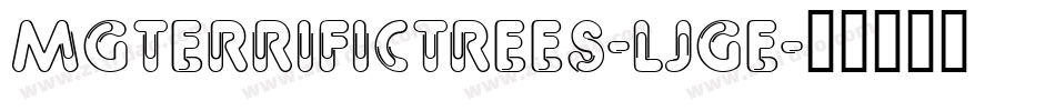 Mgterrifictrees-lJGe字体转换