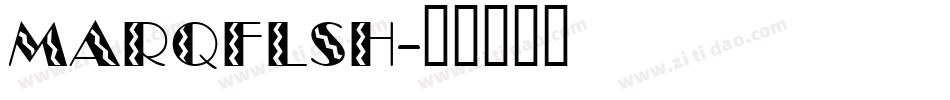 MARQFLSH字体转换