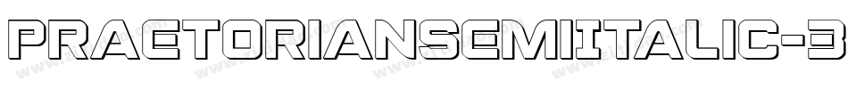 PraetorianSemiItalic-3EnX字体转换 PraetorianSemiItalic-3EnX字体转换