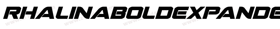 RhalinaBoldExpandedItalic-KxoA字体转换 RhalinaBoldExpandedItalic-KxoA字体转换