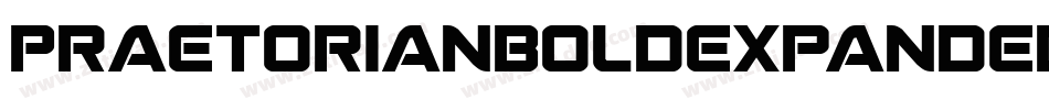 PraetorianBoldExpanded-Pg5B字体转换