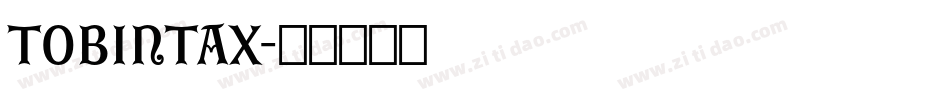 TOBINTAX字体转换