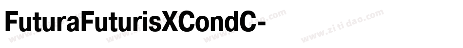 FuturaFuturisXCondC字体转换