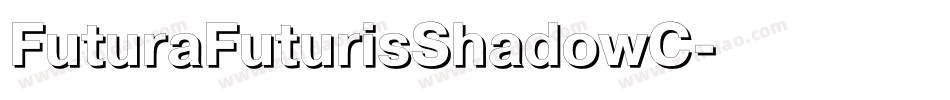 FuturaFuturisShadowC字体转换