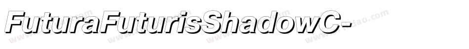 FuturaFuturisShadowC字体转换