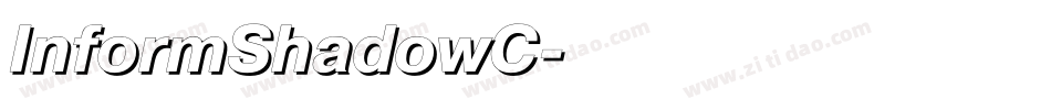 InformShadowC字体转换