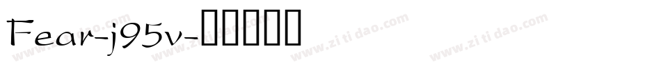 Fear-j95v字体转换