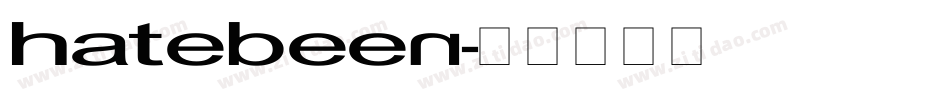 Hatebeen字体转换