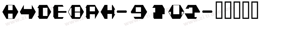 HydeBrk-97V2字体转换