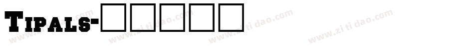 Tipals字体转换