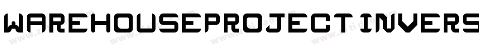 WarehouseProjectInverse-eZexB字体转换