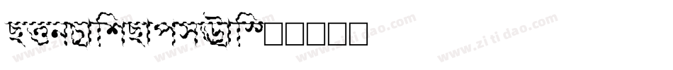 ConcavexCapsWave字体转换