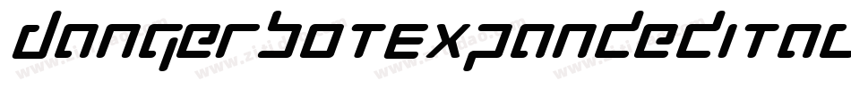 DangerbotExpandedItalicExpandedItalic-edMp字体转换