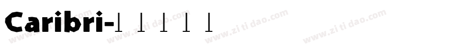 Caribri字体转换
