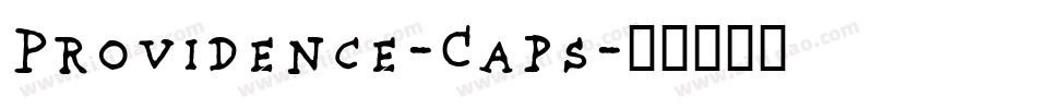 Providence-Caps字体转换