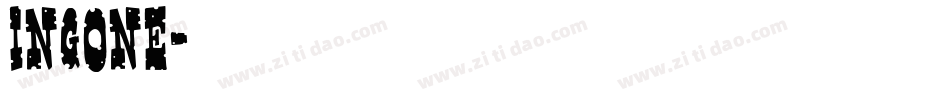 Ingone字体转换