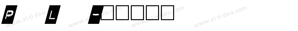 ParisLabel字体转换