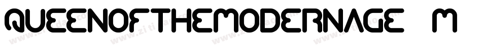 QueenOfTheModernAge-8M832字体转换