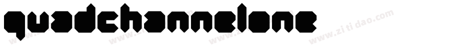 QuadChannelOne字体转换