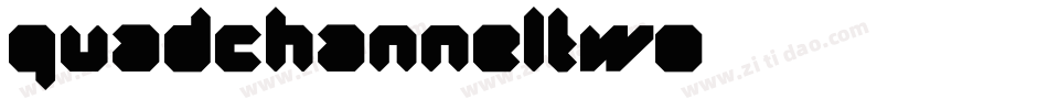 QuadChannelTwo字体转换