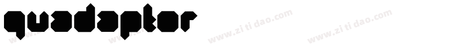 Quadaptor字体转换