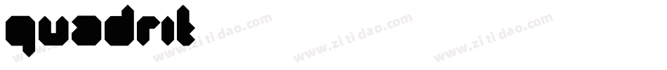 Quadrit字体转换